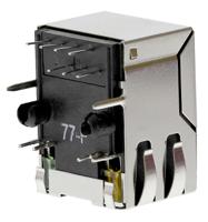 si-60062-f Bel-Stewart MagJack Series Female RJ45 Connector, Through Hole, STP Shield Right Angle 8P4C -Way