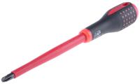 be-8630s Bahco Phillips  Screwdriver, PH3 Tip, 150 mm Blade, VDE/1000V, 272 mm Overall