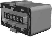 1473284-1 TE Connectivity, Micro Timer II Automotive Connector Socket Black Cable Mount 6 Way
