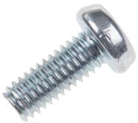 560-855 RS PRO Slot M4 Pan Steel Machine Screws DIN 85 x 10.0mm