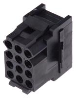 tst12ra00-192923-6030 ITT Cannon, Trident Female Connector Housing, 5.08mm Pitch, 12 Way, 3 Row