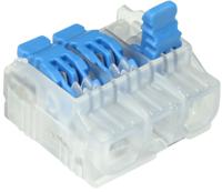 30-0093 Ideal Industries Lever Connectors Series Connector, 3-Way, 32A, 4mm² Wire, Lever, Push-In Termination