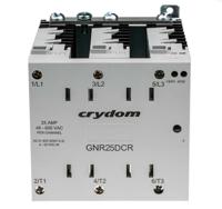 gnr25dcr Sensata Crydom GNR Series Solid State Relay, 25 A rms Load, Panel Mount, 600 V rms Load, 32 V dc Control
