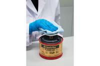 jut10008rd Justrite Galvanised Steel Plunger Can, 0.5L