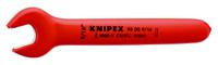98-00-916 Knipex Open-end Wrench, 9/16in, Imperial, 152.4 mm Overall, VDE/1000V