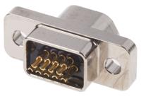 mdm-9ssb-a174 ITT Cannon MDM 9 Way Panel Mount D-sub Connector Socket, 1.27mm Pitch