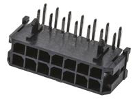 43045-1400 Molex Micro-Fit 3.0 Series Right Angle Through Hole PCB Header, 14 Contact(s), 3 mm Pitch, 2 Row, Shrouded