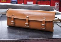 703232 Facom Leather Tool Bag with Shoulder Strap 405mm x 145mm x 125mm