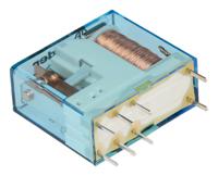 406170064000 Finder PCB Mount Power Relay, 6V dc Coil, 16A Switching Current, SPDT