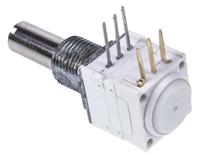 14921f0gjsx13502ka Vishay 149 5kΩ Rotary Potentiometer 2-Gang, Panel Mount (Through Hole), 14921F0GJSX13502KA