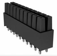 ips1-120-01-s-d-ra Samtec IPS1 Series Right Angle Through Hole Mount PCB Socket, 40-Contact, 2-Row, 2.54mm Pitch, Solder Termination