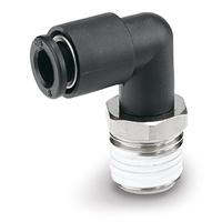 kql08-02s-x1744 SMC KQ Series Elbow Fitting, Push In 8 mm to R 1/8 Male, Threaded-to-Tube Connection Style, KQL08-02S-X1744
