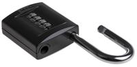 xr0158-50 ABUS Combination Weatherproof Steel Combination Padlock, 8mm Shackle, 52mm Body