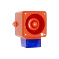 yl50d50brfwr Clifford & Snell YL50 Series Blue Sounder Beacon, 24 V dc, IP66, Fixed Mount, 112dB at 1 Metre