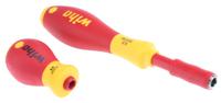 41233 Wiha Driver Bit Set 9 Pieces, Phillips, Pozidriv, Slotted