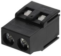 1985946 Phoenix Contact MKDSN 2.5/ 2-5.08 HT BK Series PCB Terminal Block, 2-Contact, 5.08mm Pitch, Through Hole Mount, 1-Row,