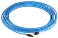 xs6w-6lszh8ss1000cm-b OmronXS6, 10m Cat6a, Blue RJ45 to Male RJ45 Male, FTP, STP Shielded, Terminated LSZH Sheath