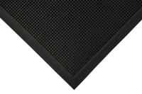 ft010002 Coba Europe Fingertip, Entrance Mat, Small Rubber, Indoor, Outdoor Use, Black, 0.8m 1m 11mm