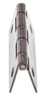 52-1-3592 Pinet Stainless Steel Butt Hinge, Screw Fixing, 50mm x 40mm x 1.2mm
