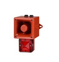 al105nxdc024aa0a1ra e2s AL105NX Series Amber Sounder Beacon, 24 V, IP66, Wall Mount, 113dB at 1 Metre