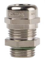 53112531 Lapp SKINTOP Series Nickel Plated Brass Cable Gland, M16 Thread, 4.5mm min., 9mm max., IP68