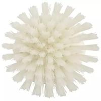 38855 Vikan Hard Bristle White Hand Brush, 110mm bristle length, Polyester, Polypropylene, Stainless Steel bristle material