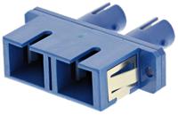 422-6032 RS PRO ST to SC Multimode, Single Mode Duplex Fibre Optic Adapter