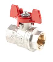 733-5205 RS PRO Brass Full Bore, 2 Way, Ball Valve, Threaded, BSPP 1/2in, 40 → 30bar Operating Pressure
