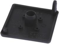 3842548753 Bosch Rexroth Black Polypropylene End Cap, 45 mm Strut Profile, 10mm Groove