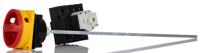 172877-p1-25m4svbn Eaton 3P+N Pole Panel Mount Isolator Switch - 25A Maximum Current, 11kW Power Rating, IP65