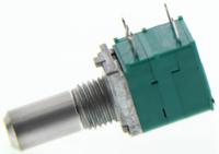 rk0971111z0p Alps Alpine RK097 20kΩ Rotary Potentiometer 1-Gang Through Hole, RK0971111Z0P