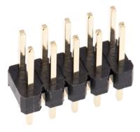 m20-9980545 HARWIN M20 Series Straight Through Hole Pin Header, 10 Contact(s), 2.54 mm Pitch, 2 Row, Unshrouded