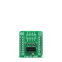 mikroe-4241 MikroElektronika MIKROE-4241, 8-pin I2C Click Sensor Add-On Board