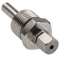 178-0953 RS PRO 1/2 BSP Thermowell for Use with Temperature Probe, 3 mm, 8 (Pocket) mm Probe, RoHS Standard