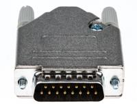 mhdtzk15-db15p-k MH Connectors MHDTZK 15 Way D-sub Connector