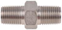 826-7040 RS PRO Stainless Steel Pipe Fitting, Straight Hexagon Nipple Joint, Male R 1/4in x Male R 1/4in