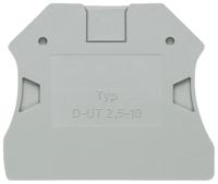 8wh9000-1pa00 Siemens 8WH9000 Series End Cover for Use with DIN Rail Terminal Blocks