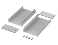97153100hmt1-filotec-f-524-100-set Bopla Filotec (Set) Series Aluminum (Anodized) Aluminium Enclosure, IP40, Aluminum (anodized) Lid, 100 x 55.3 x 24.4mm