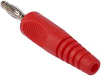 1701122-04rs Schutzinger Red Male Banana Plug, 4 mm Connector, 16A, 50V, Nickel Plating