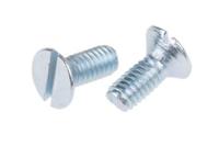 193-3397 RS PRO Slot M10 Countersunk Steel Machine Screws DIN 963 x 35.0mm