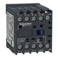lp1k12015md Schneider Electric TeSys K LP1K Contactor, 230 V dc Coil, 3-Pole, 20 A, 5.5 kW, 3NO, 690 V ac