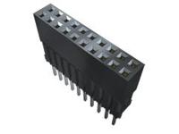 esq-108-12-g-d Samtec ESQ Series Straight Through Hole Mount PCB Socket, 16-Contact, 2-Row, 2.54mm Pitch, Solder Termination