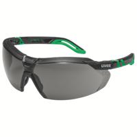 9183043 uvex i-5 Anti-Mist UV Safety Glasses, Black PC Lens