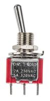 734-7126 RS PRO Toggle Switch, Panel Mount, On-(On), SPDT, Solder Terminal