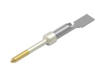 66570-2 TE Connectivity, AMPLIMITE Series, PIN Solder D-sub Connector Contact, Gold Pin, 0.8 → 0.9 mm²