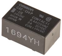 g6e-134p-us-dc24 Omron PCB Mount Power Relay, 24V dc Coil, 3A Switching Current, SPDT