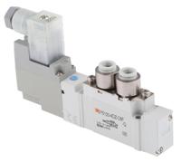 sy5120-4dz-c6f-q SMC 5/2 Pneumatic Solenoid Valve - Solenoid/Pilot SY5000 Series 230V ac