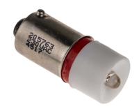 205-763 RS PRO Red LED Indicator Lamp, 230V ac, BA9s Base, 10mm Diameter, 375mcd