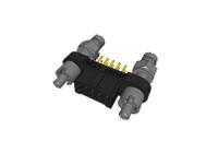 mhdas2m010yde03 Amphenol Socapex MHDAS Series Straight PCB PCB Header, 10 Contact(s), 1.27 mm Pitch, 2 Row, Shrouded