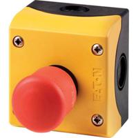 216525-m22-pvkc11iy Eaton Pull Release Control Station Switch - SPDT, Plastic, 1 Cutouts, Red, Unmarked, IP66, IP69K